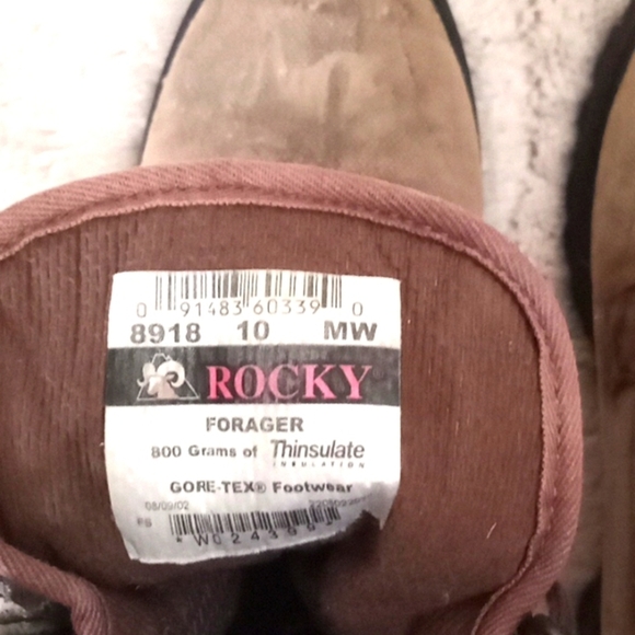 Rocky Forager Camo Hunting Mucking Workwear Goretex Boot   800 Grams Thinsulate main image 7